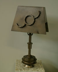 Kettingtandwiel lamp.